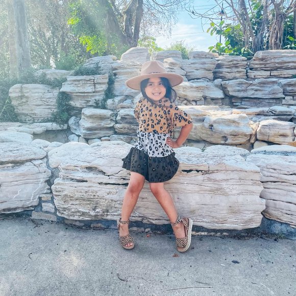 Private Label Other - Leopard Color Girl Dress